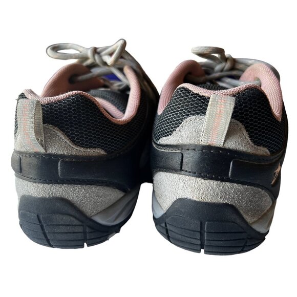 High Sierra Women’s Sz 7.5 Hiking Shoes  Gray Suede With Vents - Picture 3 of 9